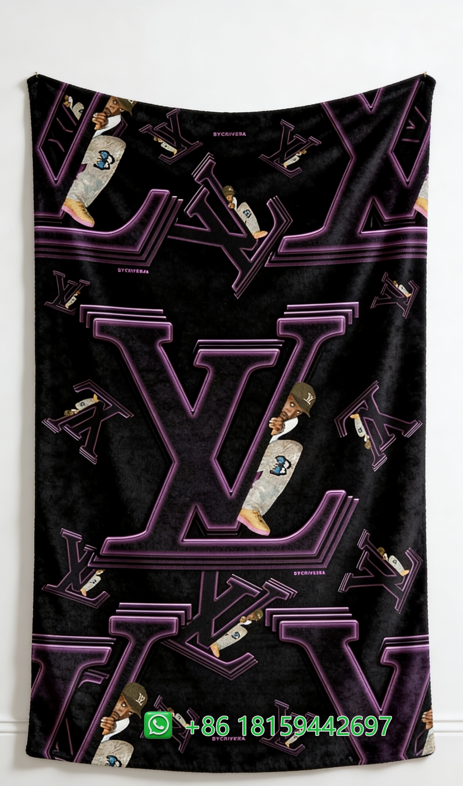 Louis Vuitton Throw Blankets